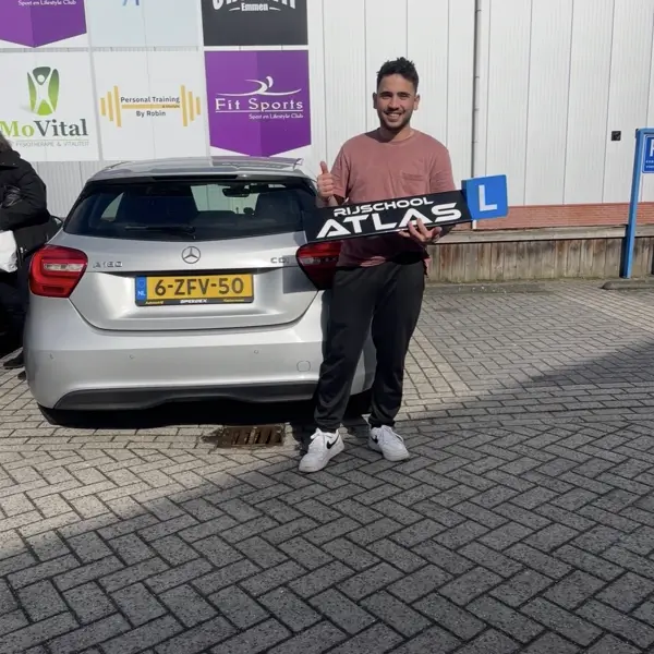 Geslaagde leerling 3 bij Rijschool Atlas