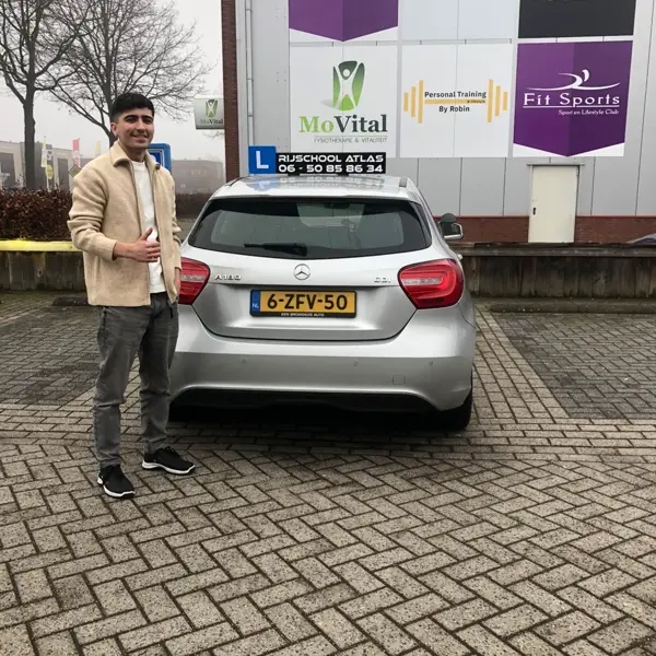 Geslaagde leerling 5 bij Rijschool Atlas